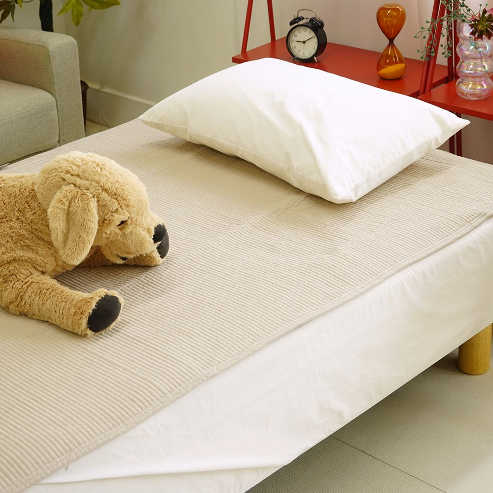 ヌビ 水洗い加工 敷パッド イメージ