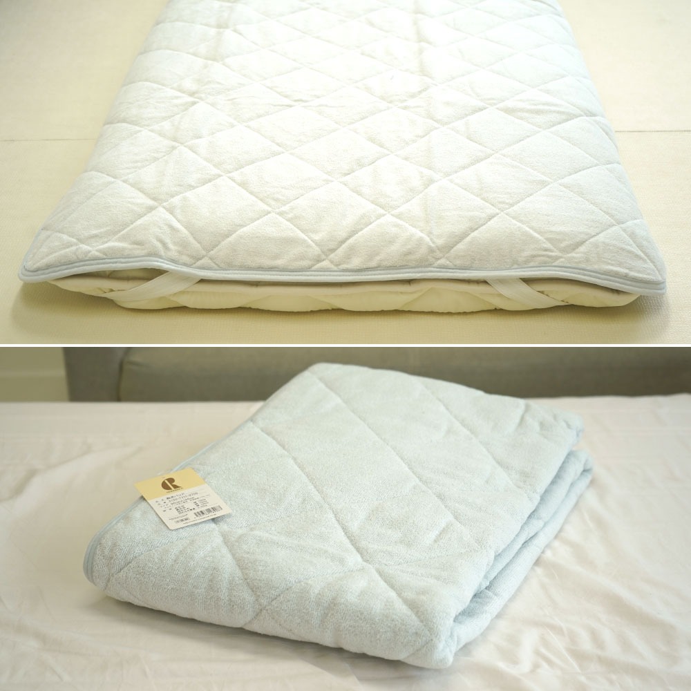 ロマンス小杉 90×180cm 敷パッド ブルー