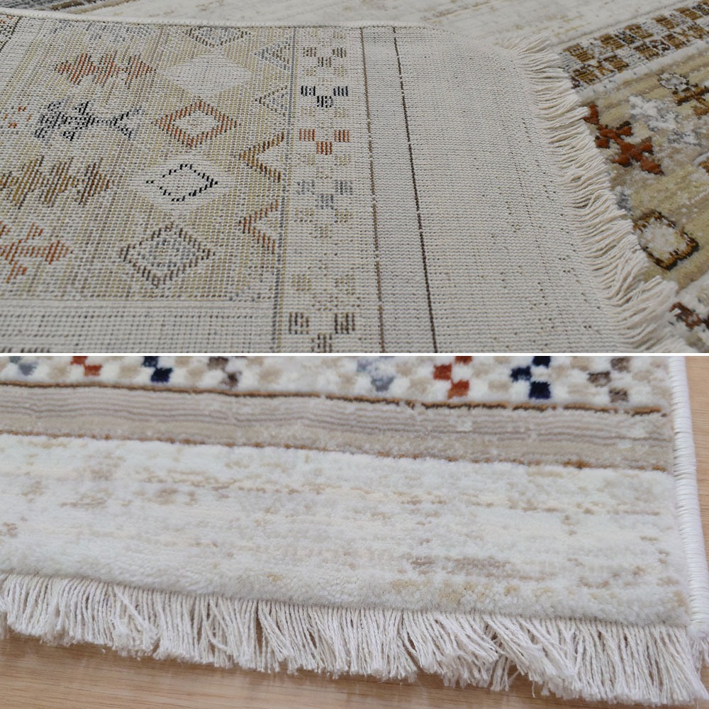 ウィルトン織ラグ・カーペット フリード ベージュ