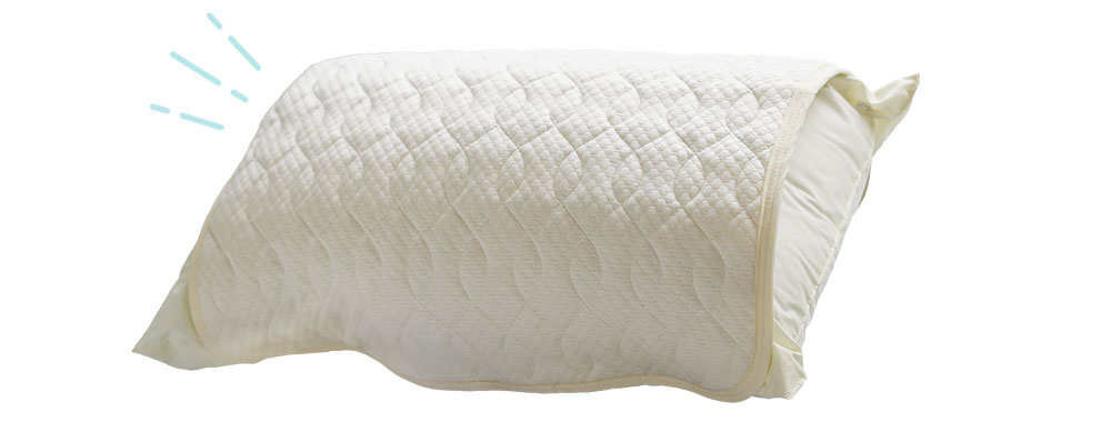 リカバリー枕パッド アイボリー